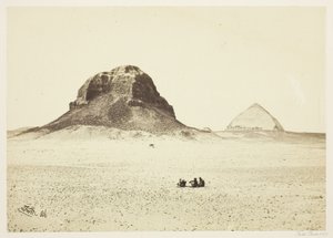 The Pyramids of Dahshoor by Francis Frith