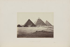 The Pyramids of Giza by Francis Frith