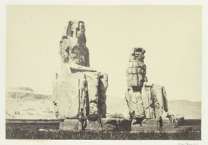 The Statues of Memnon, Plain of Thebes