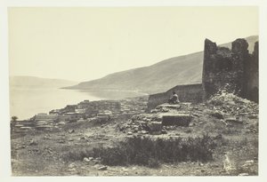 The Town and Lake of Tiberias, from the North, 1857 by Francis Frith