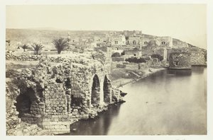 The Town and Lake of Tiberias, from the South