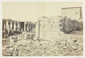 View on the Island of Philae by Francis Frith