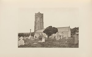 Watchett Churchyard by Francis Frith