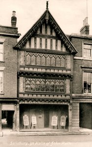 John Halle Hall, Salisbury, Wiltshire by Frith and Co