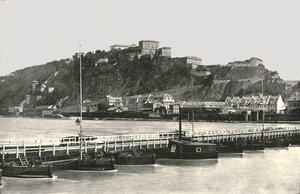 The Fortress of Ehrenbreitstein on the Rhine, Germany