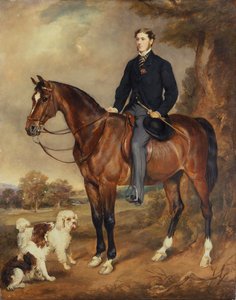 An Equestrian Portrait of Seymour Sydney Hyde 6th Earl of Harrington