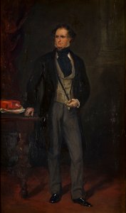 Portrait of Edward Stanley, 14th Earl of Derby by Francis Grant