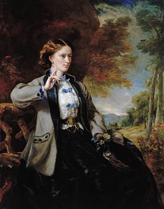 Portrait of the Hon. Mrs Meynell-Ingram by Francis Grant