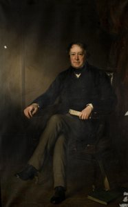 Rt. Hon. Edward Ellice MP, 1854-1855 by Francis Grant