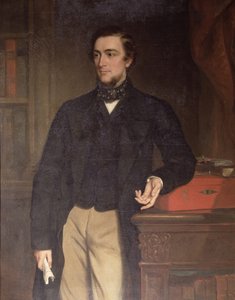 Sidney, Lord Herbert of Lea, 11th Earl of Pembroke by Francis Grant