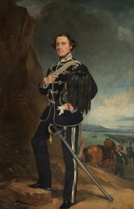 The 2nd Lord de Tabley as Colonel Commandant of the Earl of Chesters Yeomanry Cavalry