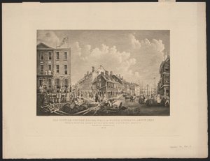 Tontine Coffee House on Wall Street, New York by Francis Guy