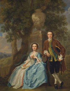 George and Margaret Rogers by Francis Hayman