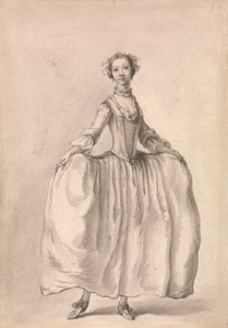 Standing Figure of a Lady by Francis Hayman
