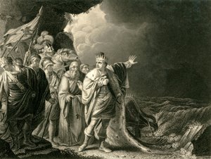 Canute Reproving His Courtiers
