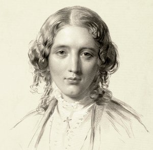 Portrait of Harriet Beecher Stowe by Francis Holl