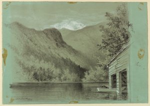 Boathouse by Francis Hopkinson Smith