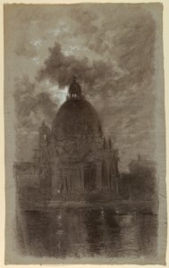 Santa Maria della Salute, Venice, Italy by Francis Hopkinson Smith