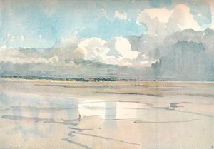 The Estuary of the Dee, 1906 by Francis Job Short