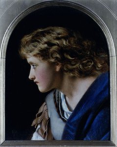 Head of a Girl by Francis John Wyburd