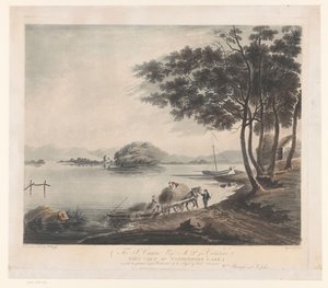 View of Windermere Lake by Francis Jukes