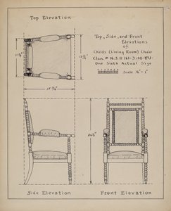 Chair by Francis Law Durand