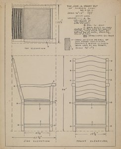 Chair by Francis Law Durand