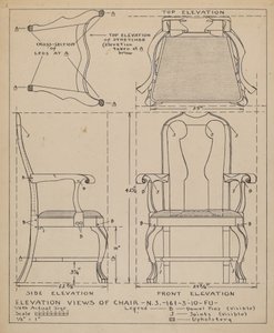 Chair by Francis Law Durand