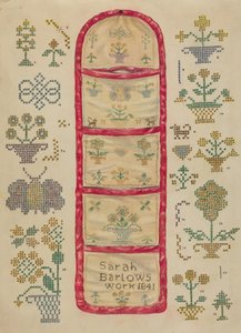Needlework Picture by Francis Law Durand