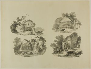 Mill Wheels near Abergele, Denbigh, Whitby, Richmond