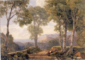 Landscape by Francis Oliver Finch