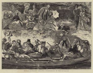 Henley-on-Thames Regatta, picknicking by the Riverside