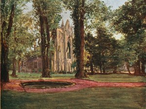 Newstead Abbey by Francis S. Walker
