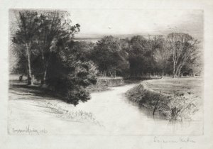 A Sunset in Ireland by Francis Seymour Haden