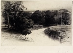 A Sunset in Ireland by Francis Seymour Haden