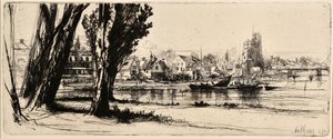 Fulham by Francis Seymour Haden