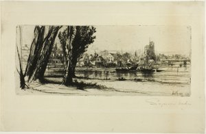Fulham by Francis Seymour Haden