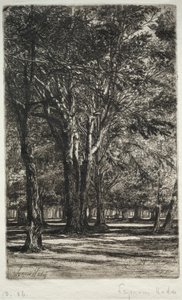 Kensington Gardens (The Larger Plate)