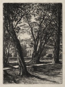 Kensington Gardens by Francis Seymour Haden