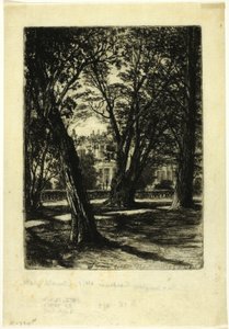 Kensington Gardens, No. I (small plate)