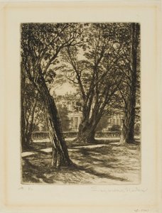 Kensington Gardens, No. I (small plate)