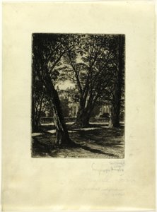 Kensington Gardens, No. I (small plate)
