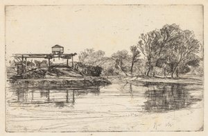 Kew by Francis Seymour Haden