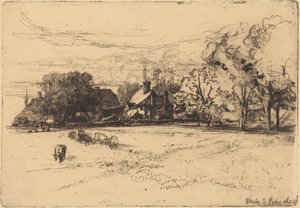 Old Willesley House by Francis Seymour Haden