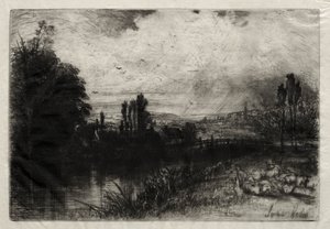 On the Test by Francis Seymour Haden
