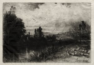 On the Test by Francis Seymour Haden