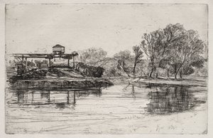 Railway Encroachment by Francis Seymour Haden