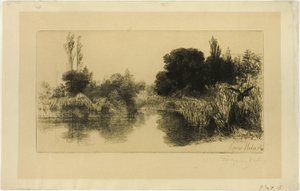Shere Mill Pond, No. II (large plate)