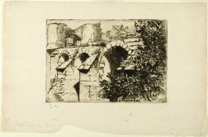 The Castle Bridge by Francis Seymour Haden