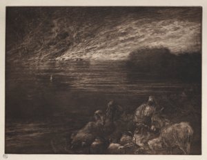 The Pillar of Salt by Francis Seymour Haden